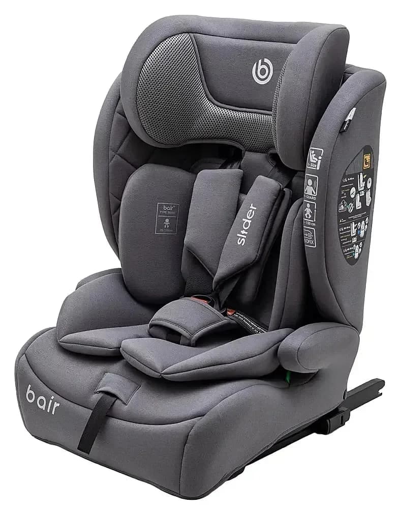 Автокрісло Bair Slider i-size Iso-fix BS-03 682001-01 grey фото 2