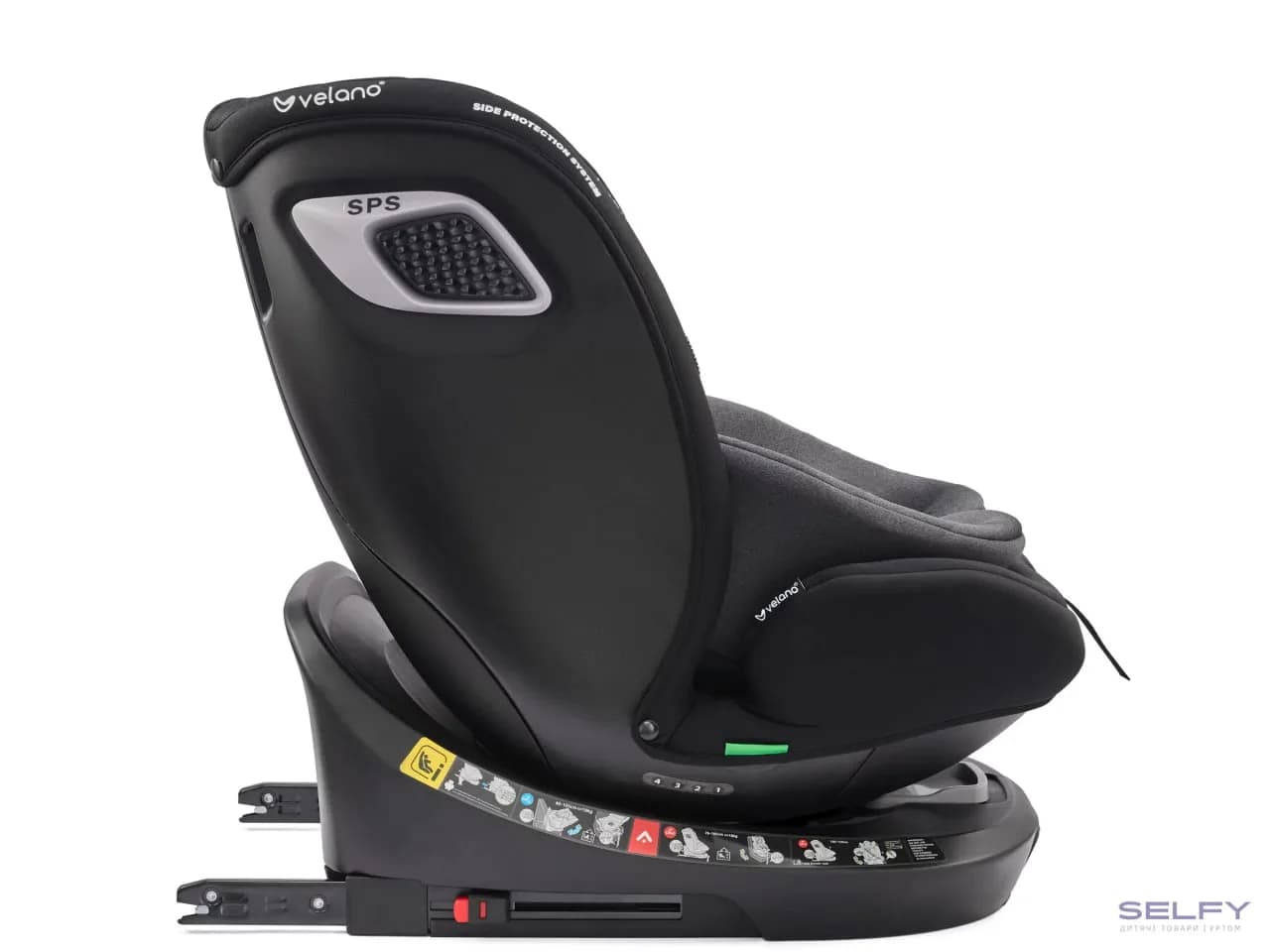Автокрісло VELANO Vento 360° i-Size grey 48418 фото 2