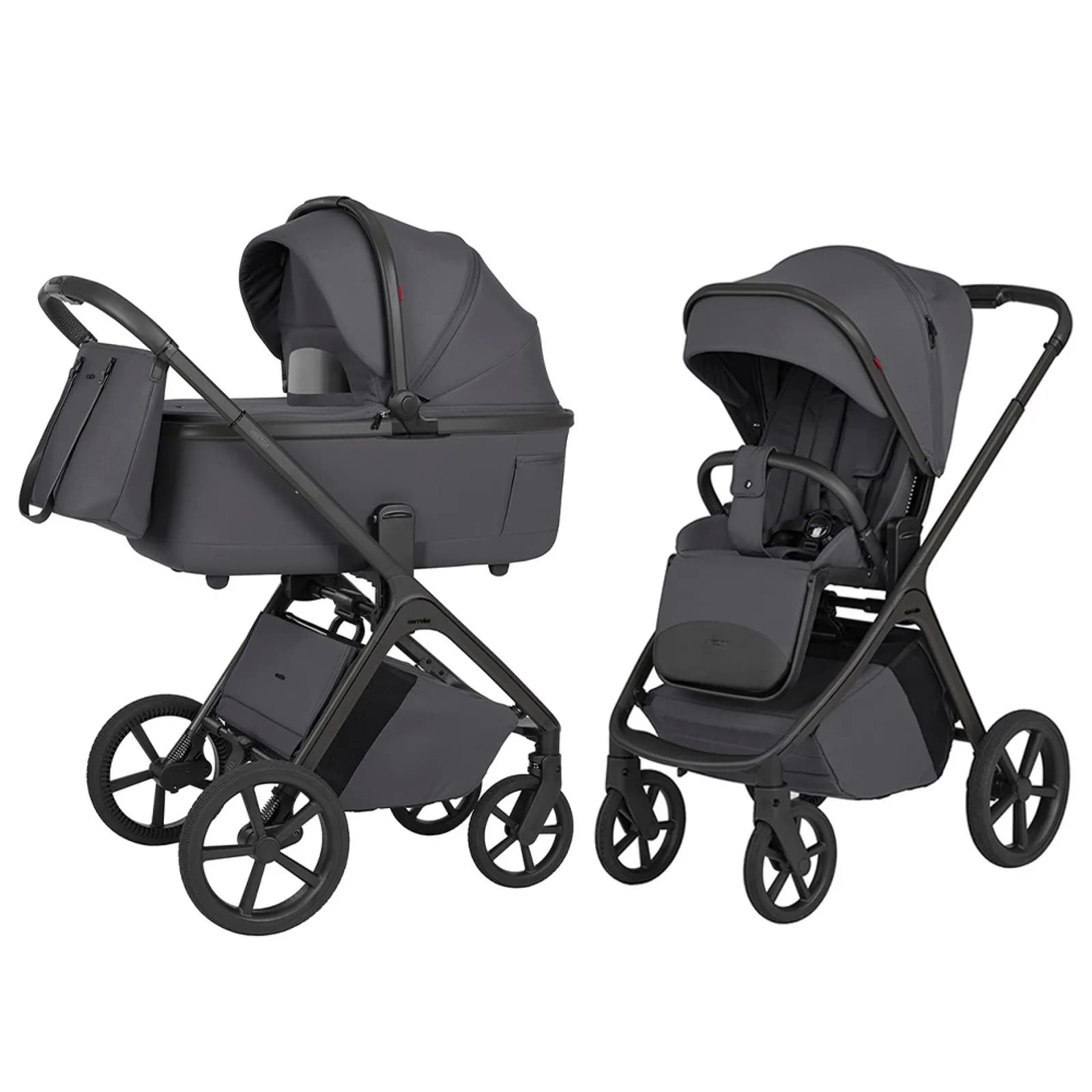 Коляска універсальна 2в1 Carrello Vector F CRL-6700 Ample Grey фото 2
