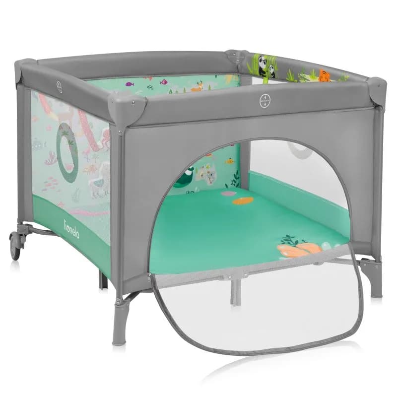 Манеж Lionelo Mille Plus Grey Green LO-MILLE PLUS GREY GREEN фото 2