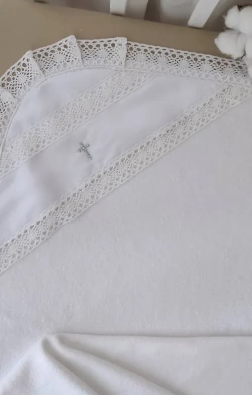 Крижма "Натхнення-2М" махра 80*90 Betis 91448069 -білий фото 3 Крижма "Натхнення-2М" махра 80*90 Betis 91448069 -білий фото 3