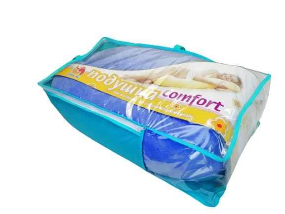 Подушка для вагітних та годування Comfort блакитний ПБК (в) фото 4