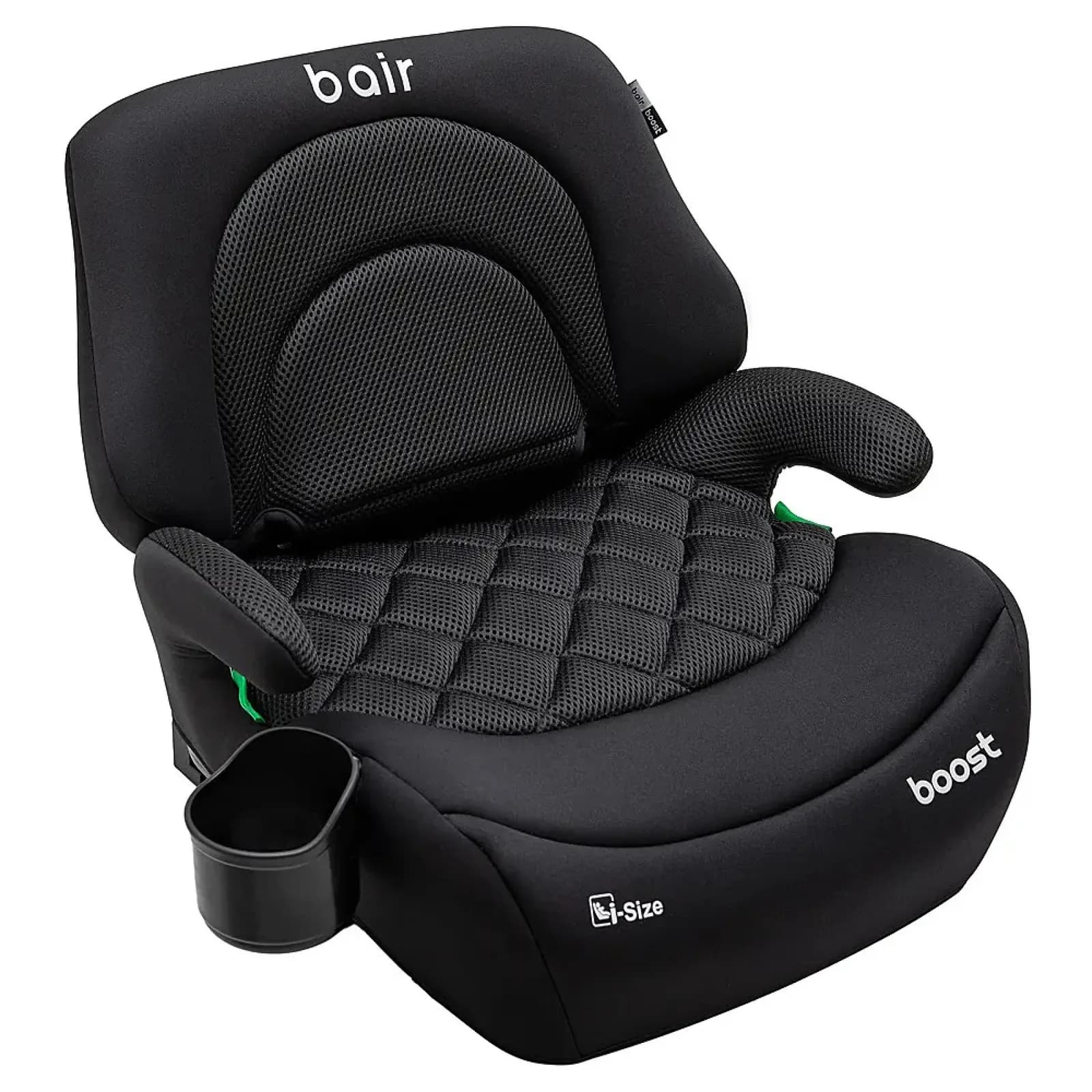 Автокрісло-бустер Bair Boost i-size Iso-fix total black BB-01 681997-97 фото 5