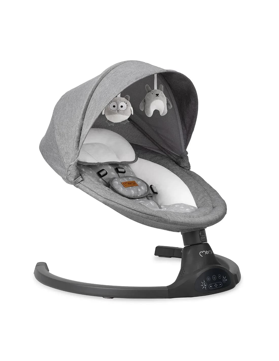Шезлонг-гойдалка MoMi KENANI Dark Grey BULE00022 фото 4