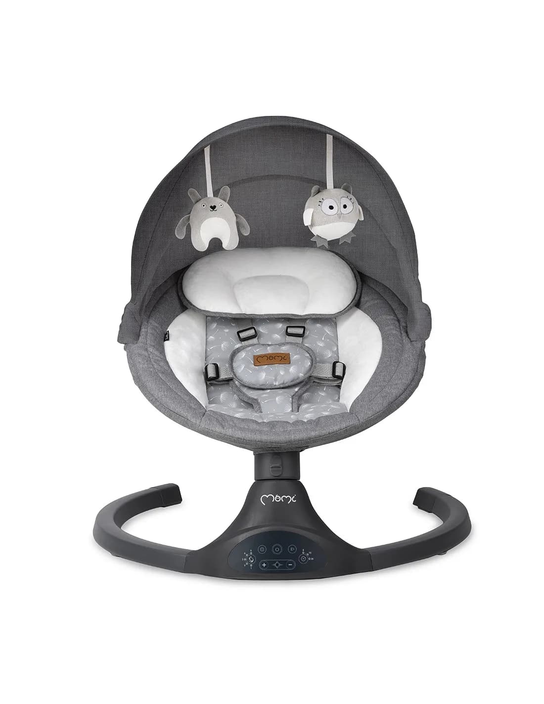 Шезлонг-гойдалка MoMi KENANI Dark Grey BULE00022 фото 3