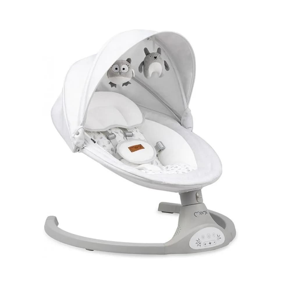 Шезлонг-гойдалка MoMi KENANI Light Grey BULE00023 фото 2