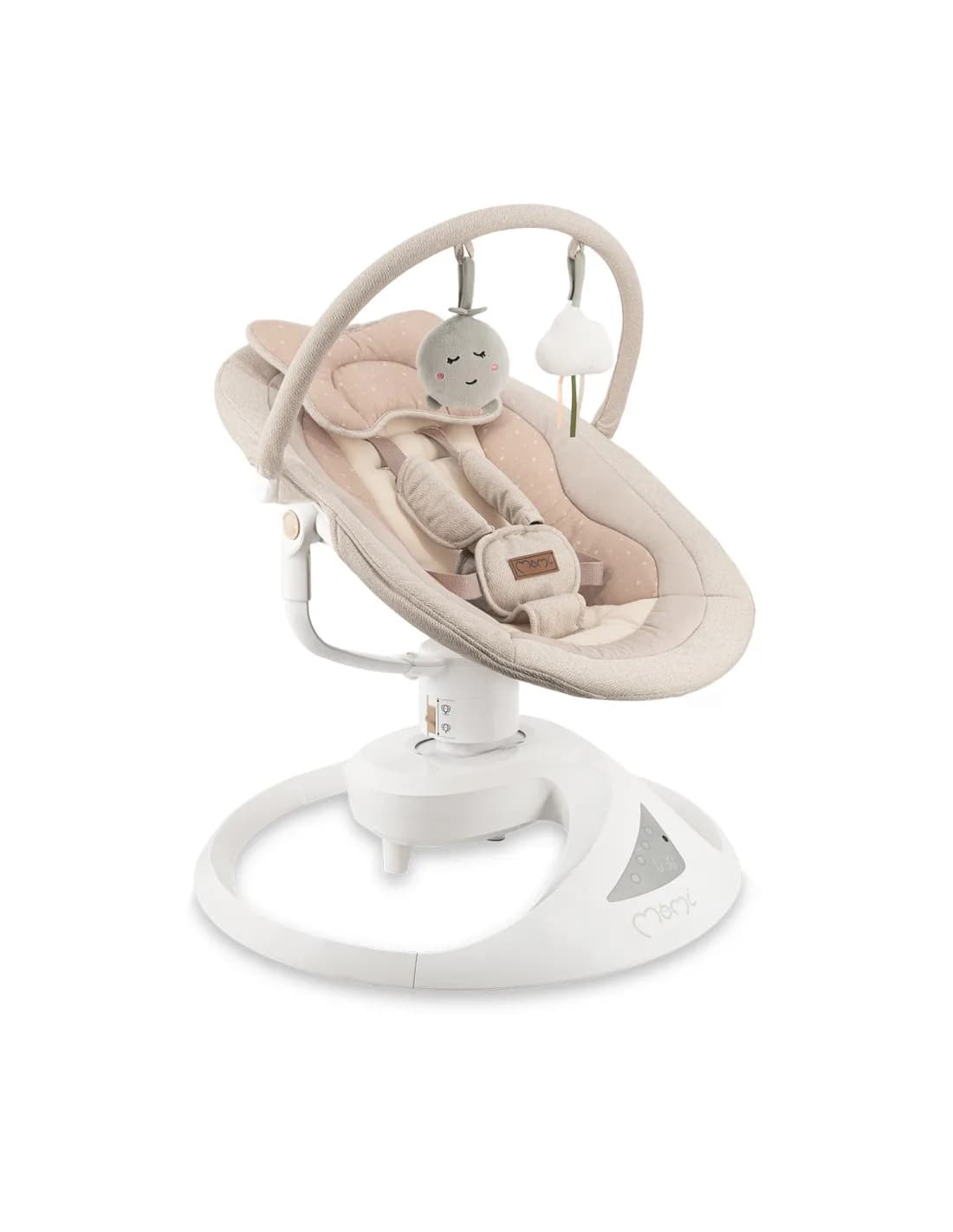 Шезлонг-гойдалка MoMi PEARL Beige BULE00039 фото 5