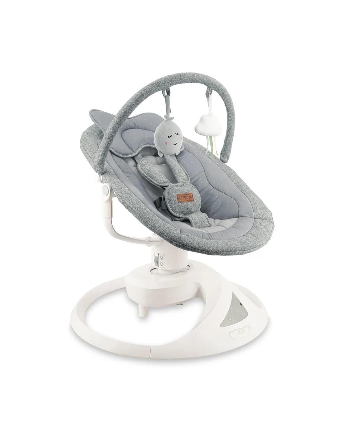 Шезлонг-гойдалка MoMi PEARL Grey BULE00040 фото 4