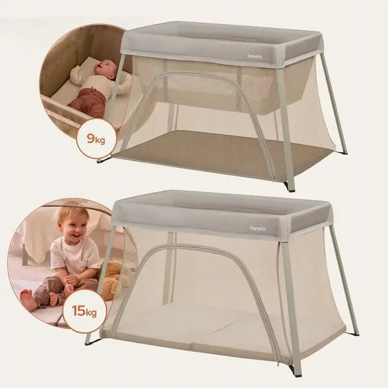 Ліжко-манеж Lionelo Alice Beige Olive LO-ALICE BEIGE OLIVE фото 5