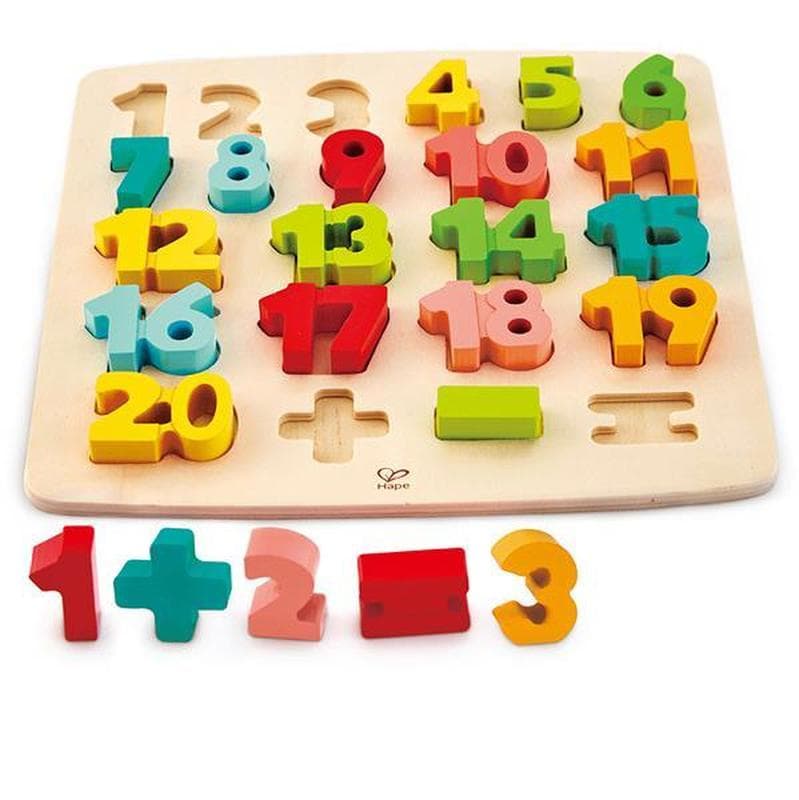 Пазл дерев'яний Hape Цифри E1550
