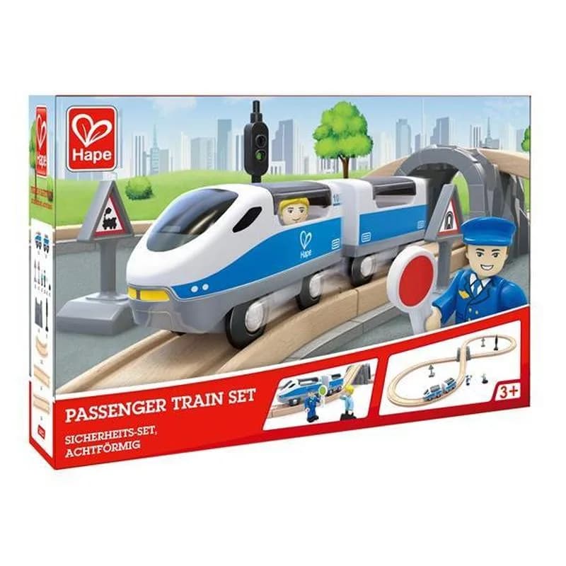 Залізниця дерев'яна Hape 26дет E3729 фото 7
