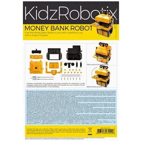 Набір для творчості 4M Робот-скарбничка 00-03422 фото 2