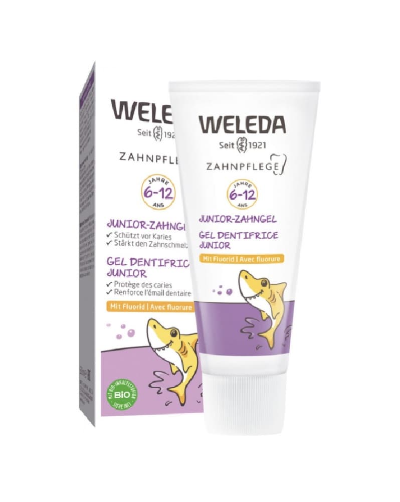 Гель зубний з фтором Weleda 6-12р 50мл 005098DC
