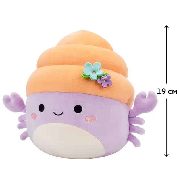 Іграшка м'яка Squishmallows Краб-відлюдник Арко 19см SQER01232 фото 2