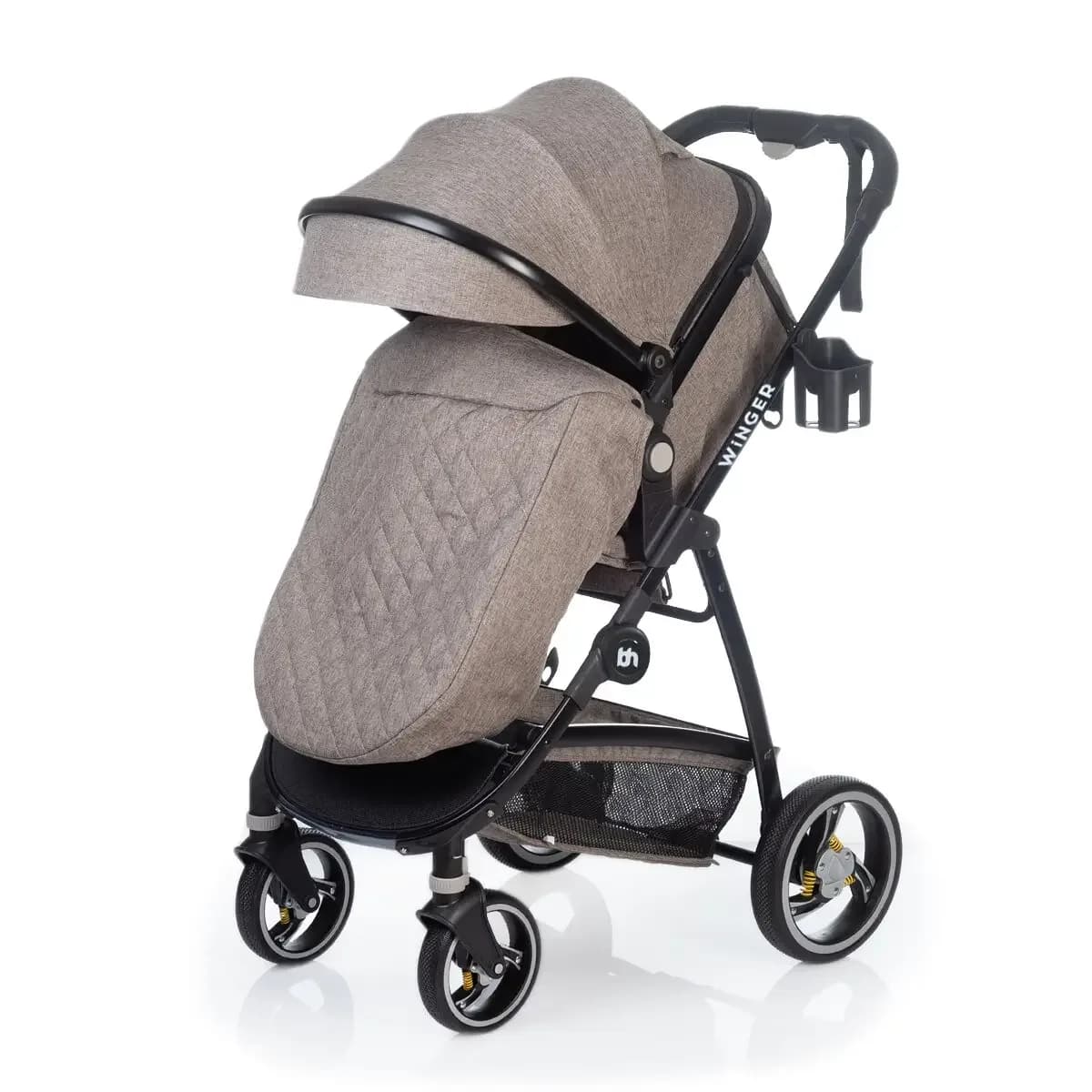Коляска-трансформер BABYHIT Winger Brown 73554 фото 4