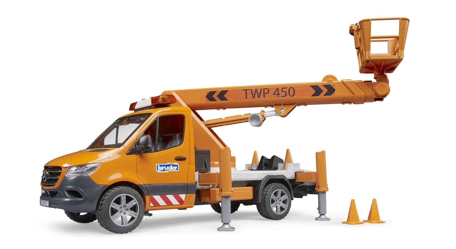 Автовишка Mercedes Sprinter з телескопічною платформою 1:16 Bruder 02679 фото 3