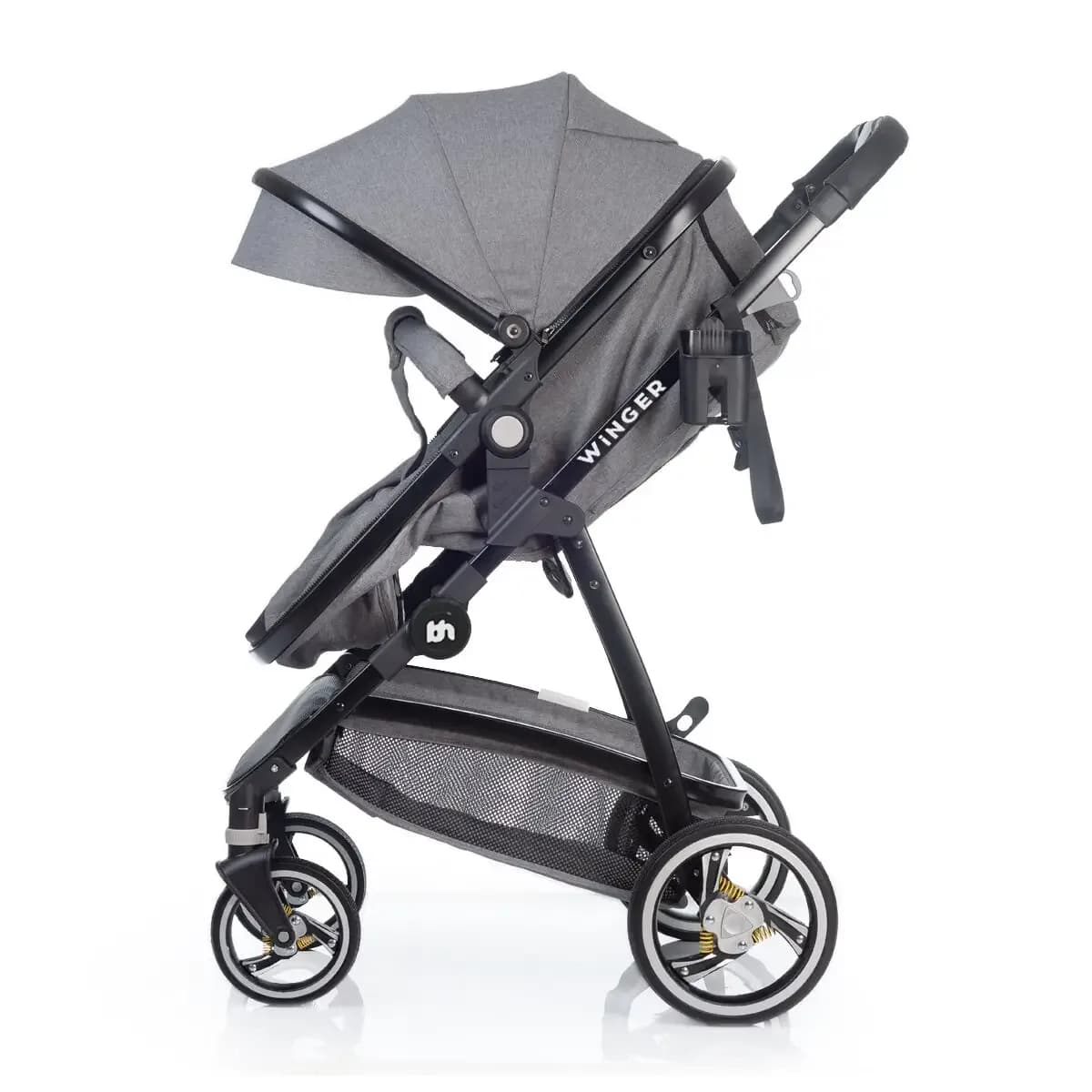 Коляска-трансформер BABYHIT Winger Grey 73555 фото 4