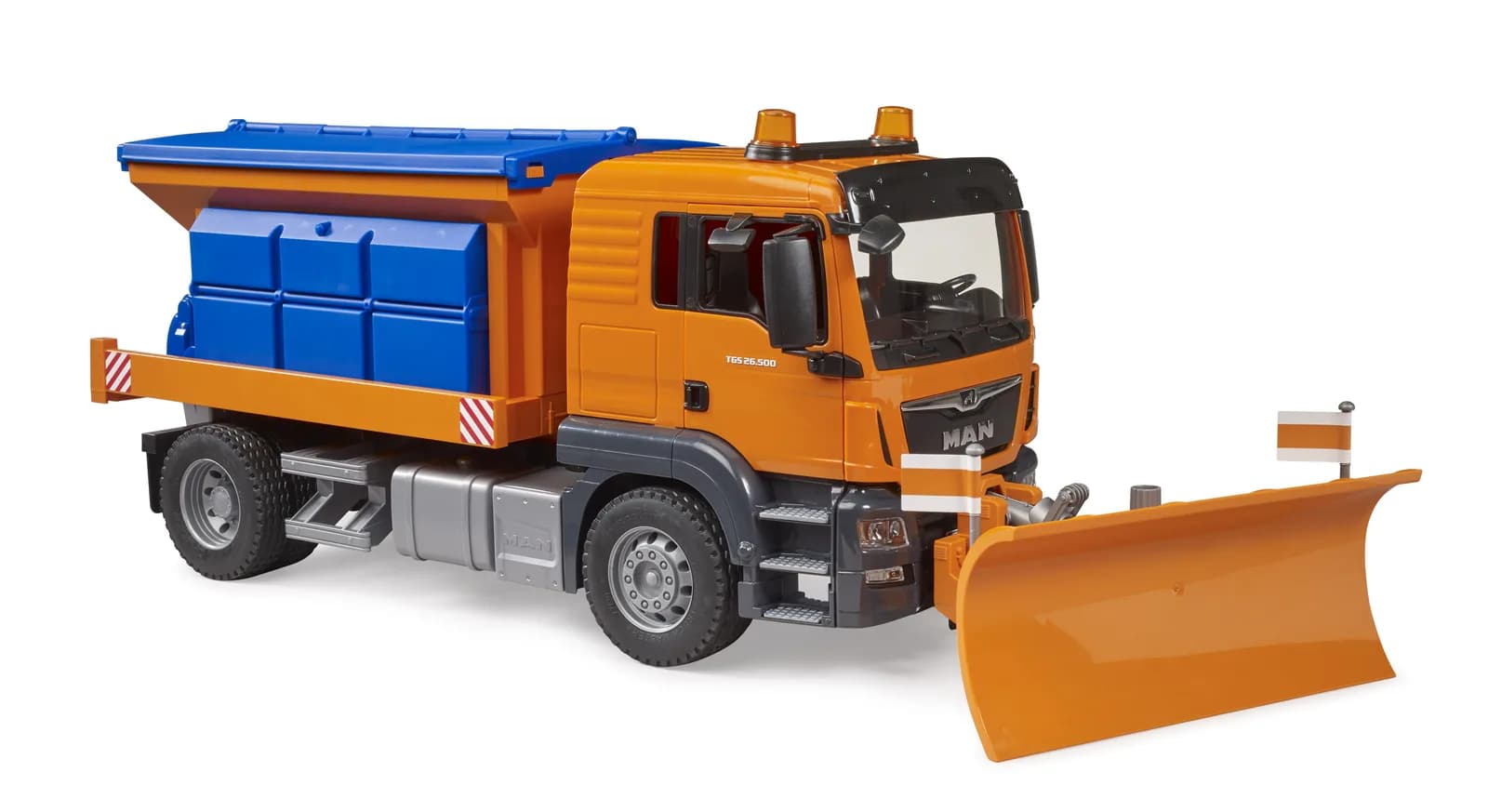 Снігоприбиральне авто MAN tgs 1:16 Bruder 03785 фото 7