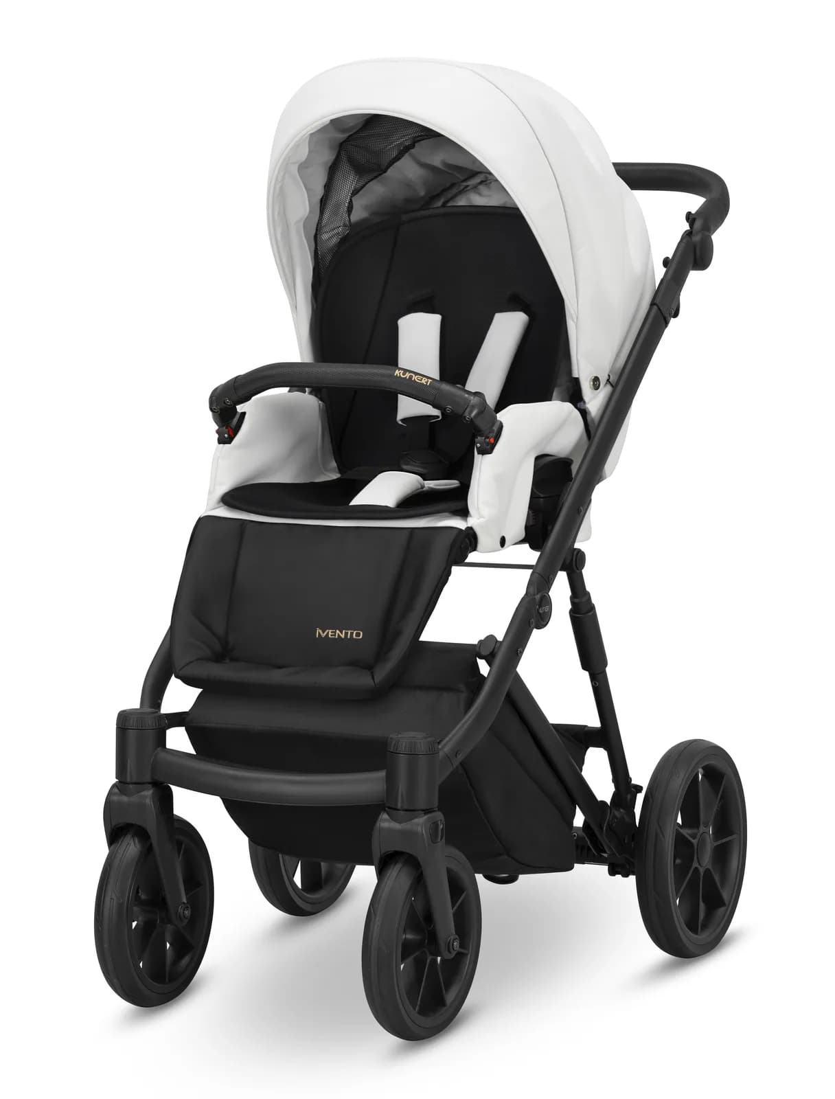 Коляска універсальна 2в1 Kunert Ivento 08 Eco K-Ive-08 White Pearl фото 2