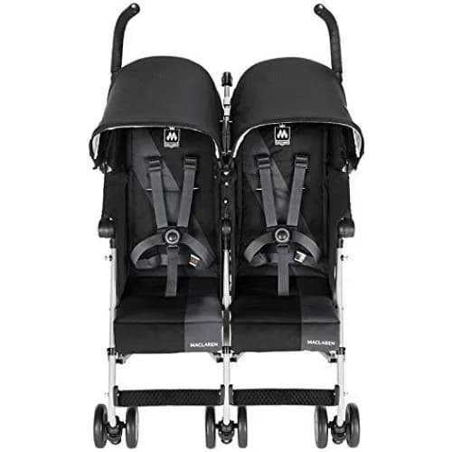 Коляска прогулянкова для двійні Maclaren Twin Triumph Black Charcoal WM1Y120032 фото 2