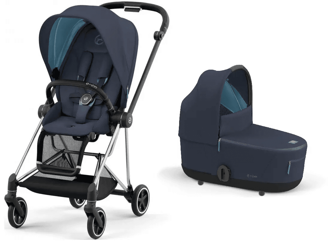 Коляска універсальна 2в1 Cybex Mios 4.0 Nautical Blue/Chrome Black 522000807/2