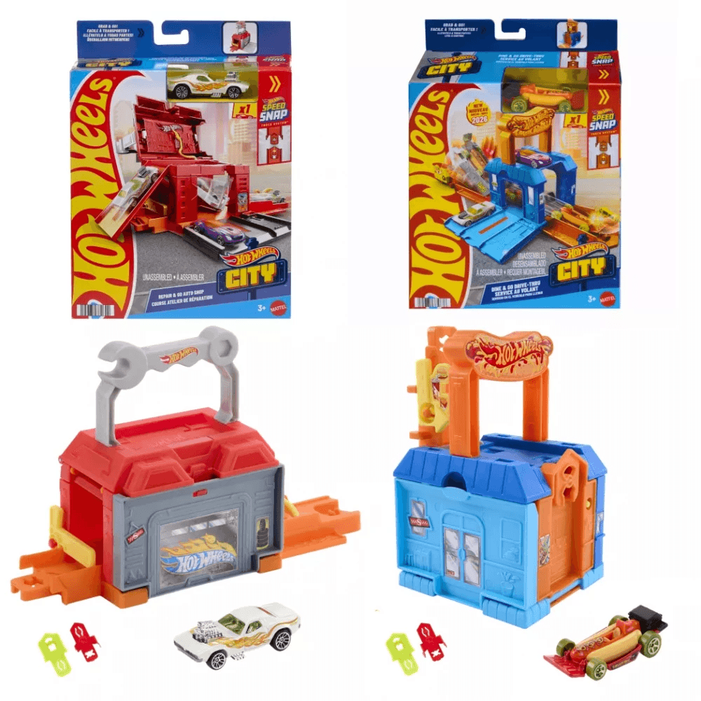 Набір ігровий Hot Wheels Грай і мчи JHL43