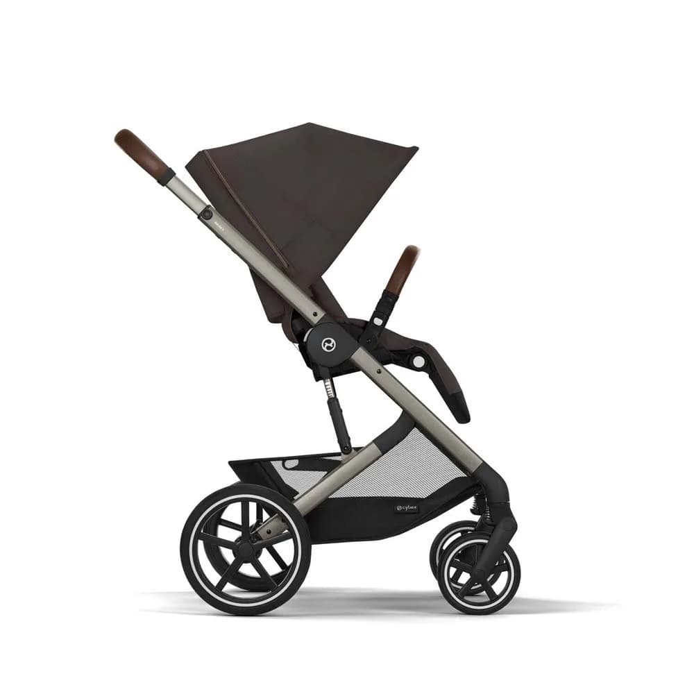 Коляска прогулянкова Cybex Balios S Lux TPE Chocolate Brown 525000113 фото 2