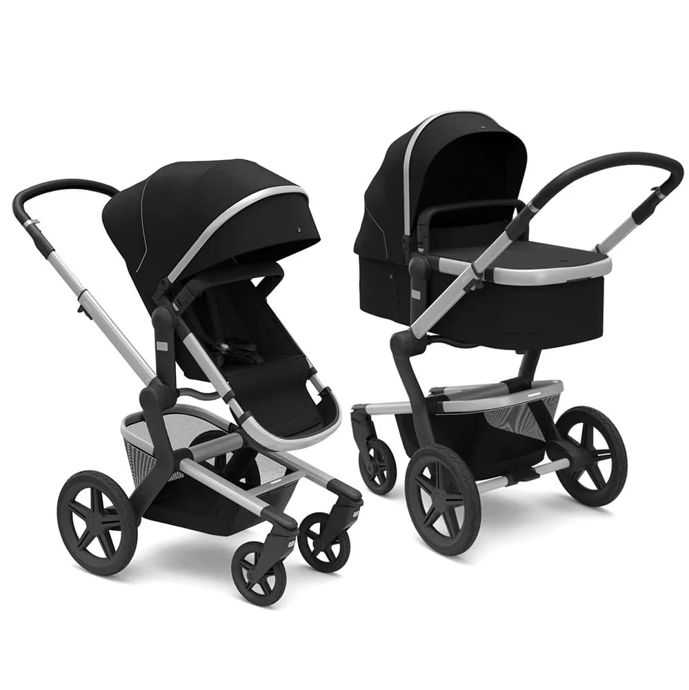 Коляска універсальна 2в1 Joolz Day+ Tailor Brilliant Black silver/black фото 3