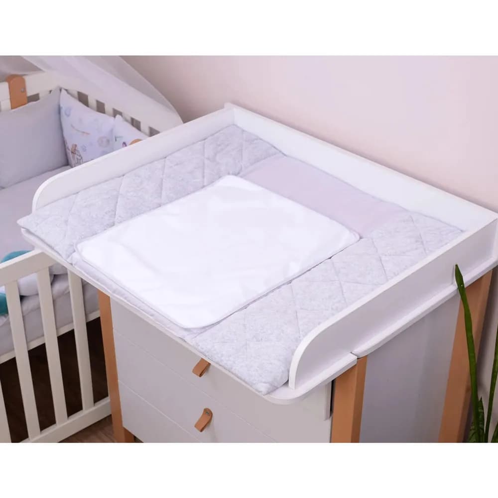 Матрац сповивальний Верес Velour Grey melange 72*80см 429.3 фото 2