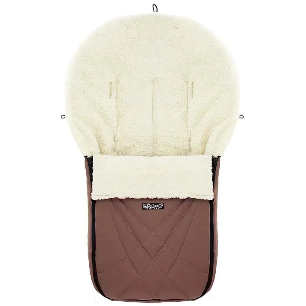Конверт зимовий Babyroom Wool N-8 626128 chocolate фото 4