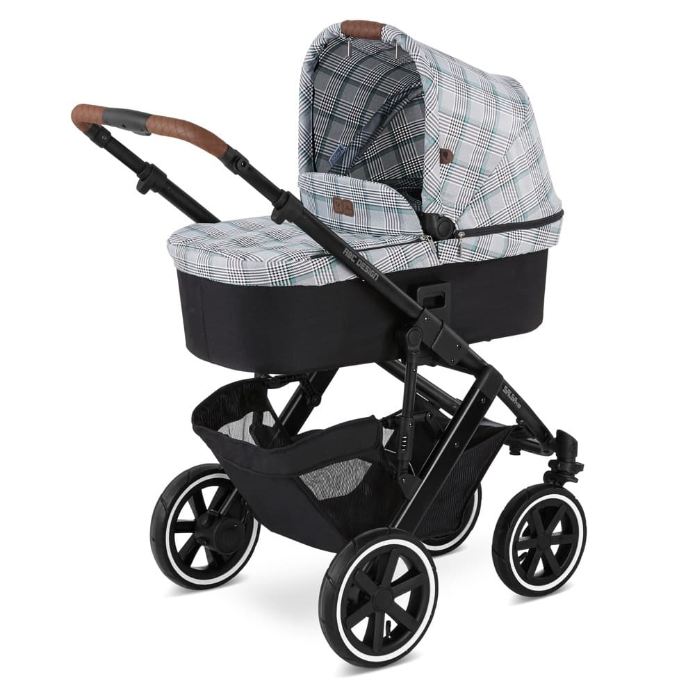Коляска універсальна 2в1 ABC Design SALSA4 AIR FASHION Smaragd 1200228/2008