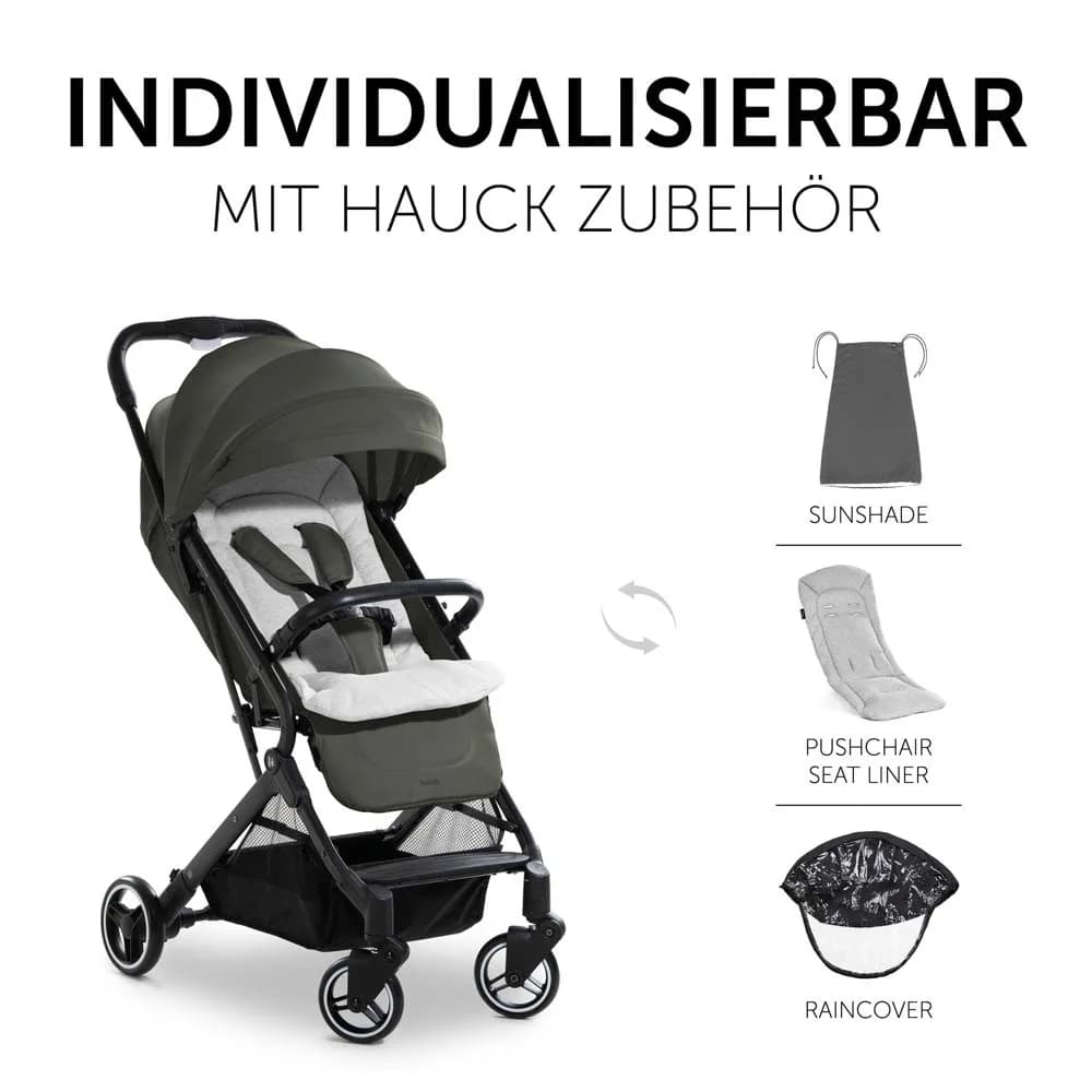 Коляска прогулянкова Hauck Travel N Care 16017-6 Dark Olive фото 2