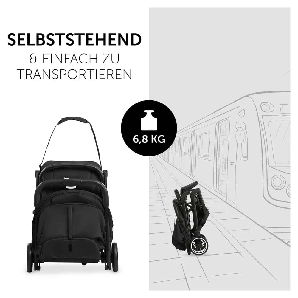 Коляска прогулянкова Hauck Travel N Care 16014-5 Black фото 3