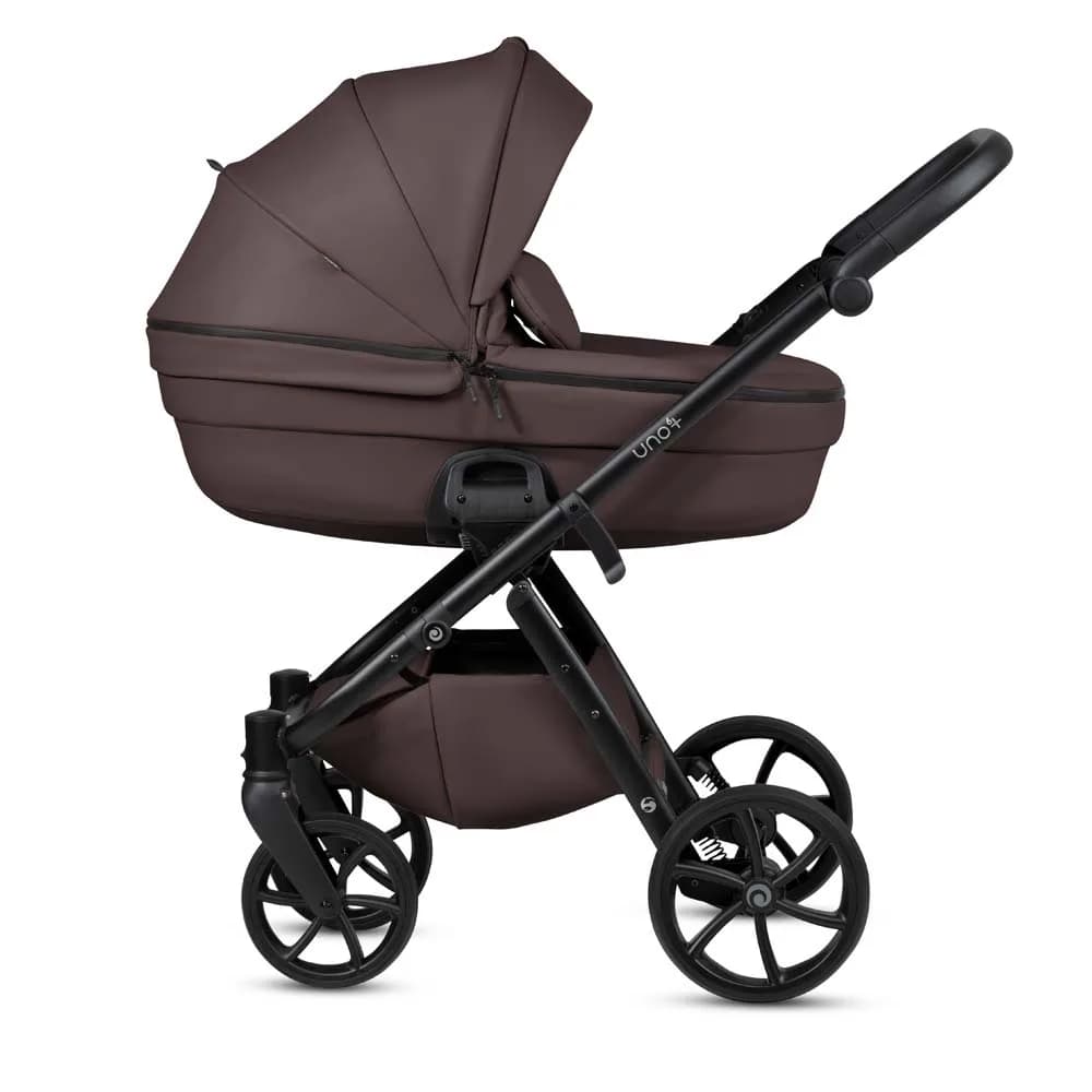 Коляска універсальна 2в1 Tutis Uno6+ Leather 1602177 Cioccolata фото 7