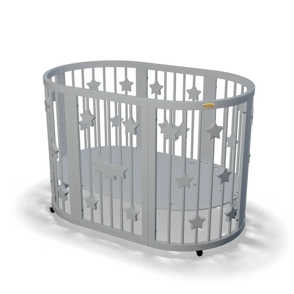 Ліжко-трансформер 9в1 IngVart Smart bed Round зірки 1357001 фото 2