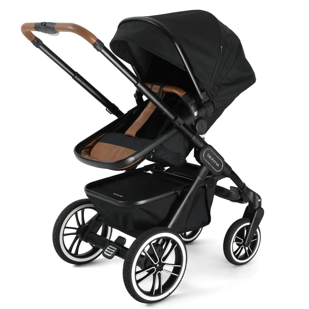Коляска універсальна 2в1 Teutonia Trio Urban Black 72156 фото 2