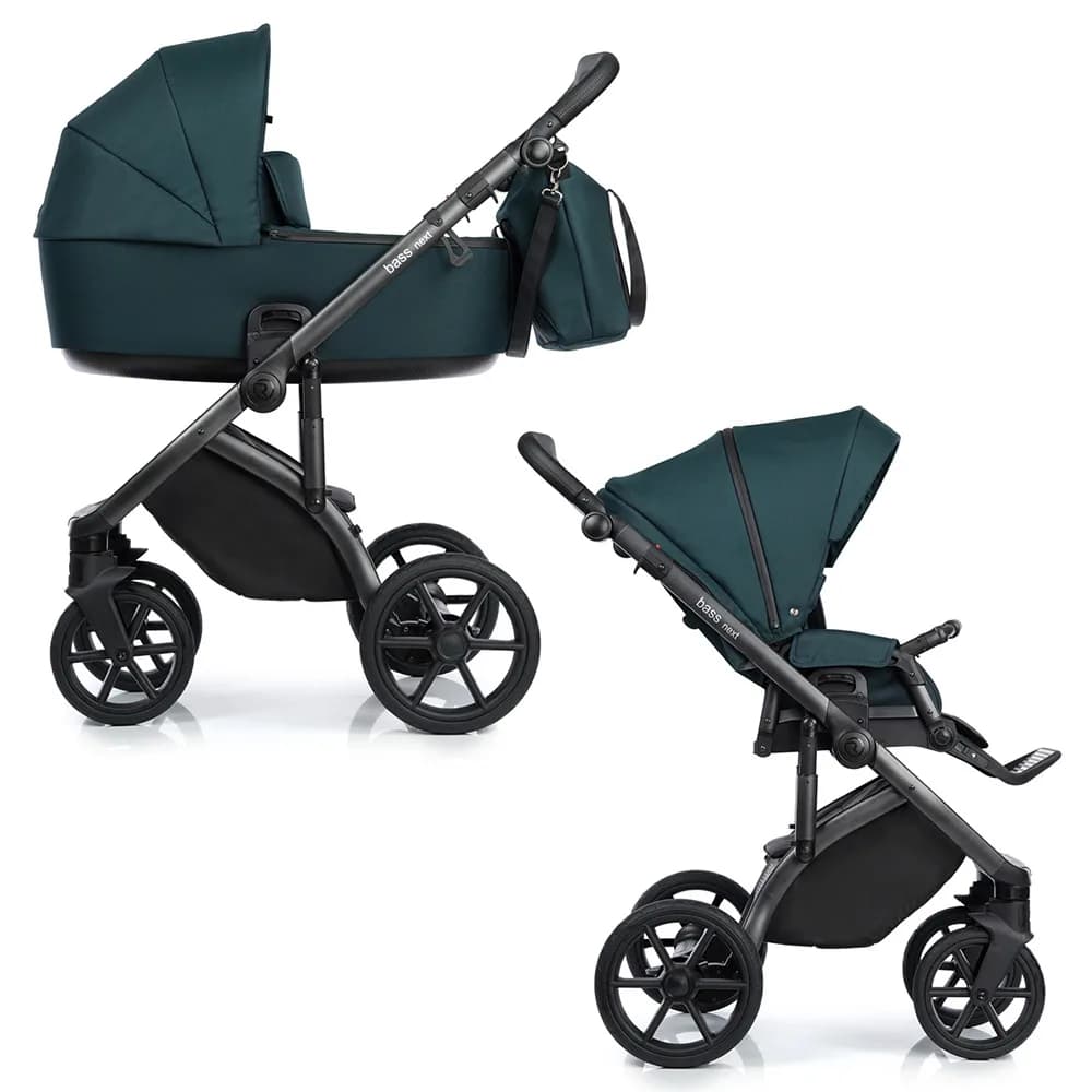 Коляска універсальна 2в1 ROAN Bass next R-BN-EM Emerald mood фото 2