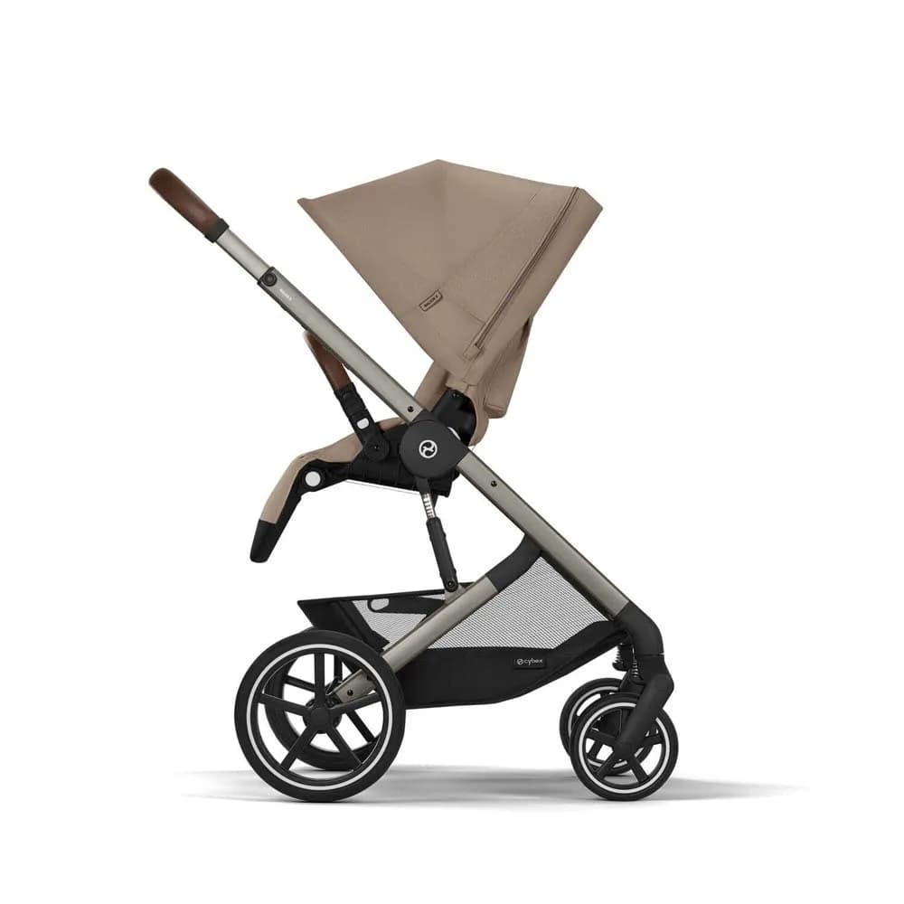 Коляска прогулянкова Cybex Balios S Lux TPE Almond Beige 524001211 фото 2