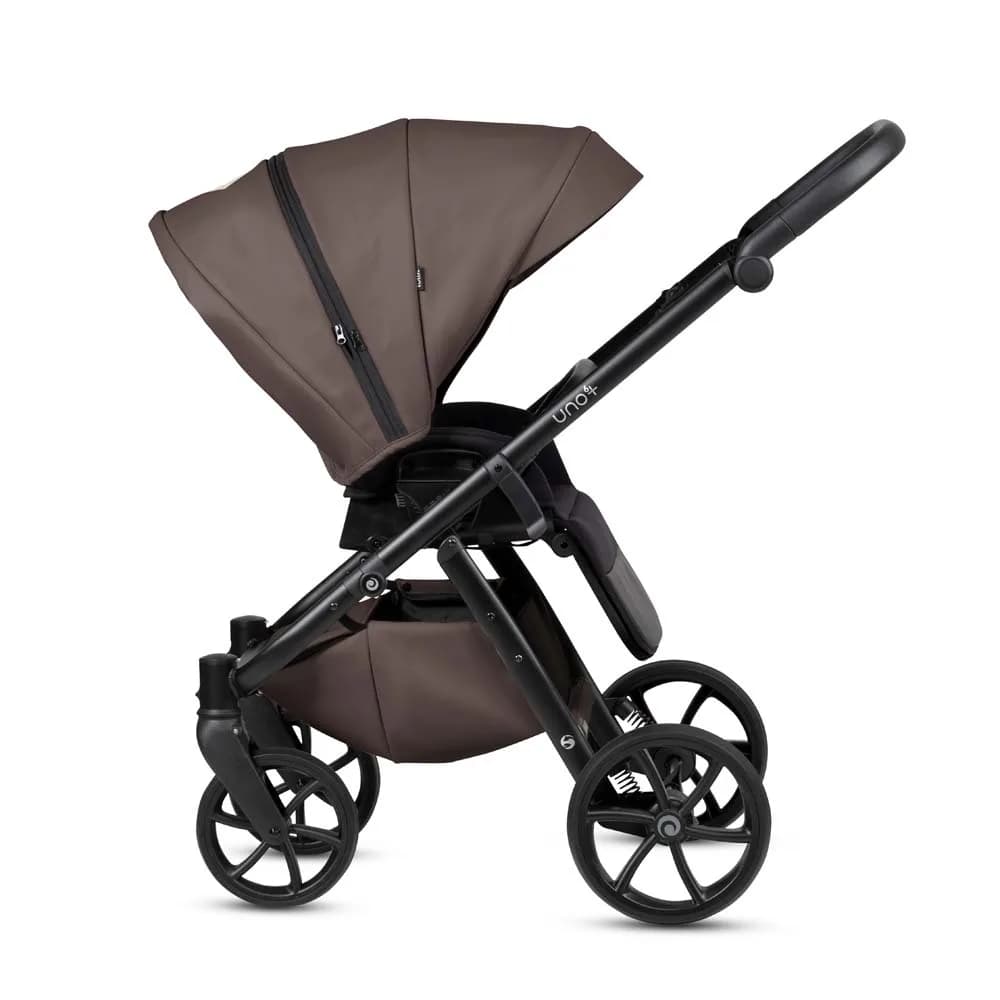 Коляска універсальна 2в1 Tutis Uno6+ Leather 1602177 Cioccolata фото 3