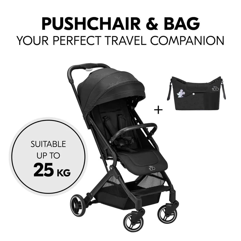 Коляска прогулянкова Hauck Travel N Care Disney 100 16023-7 Black фото 3