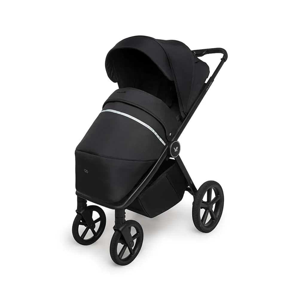 Коляска прогулянкова Muuvo Go MGO-W-BLACK Black фото 3