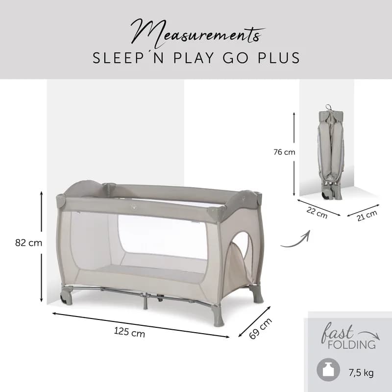 Манеж Hauck Sleep N Play Go Plus 60076-4 Happy Day фото 5