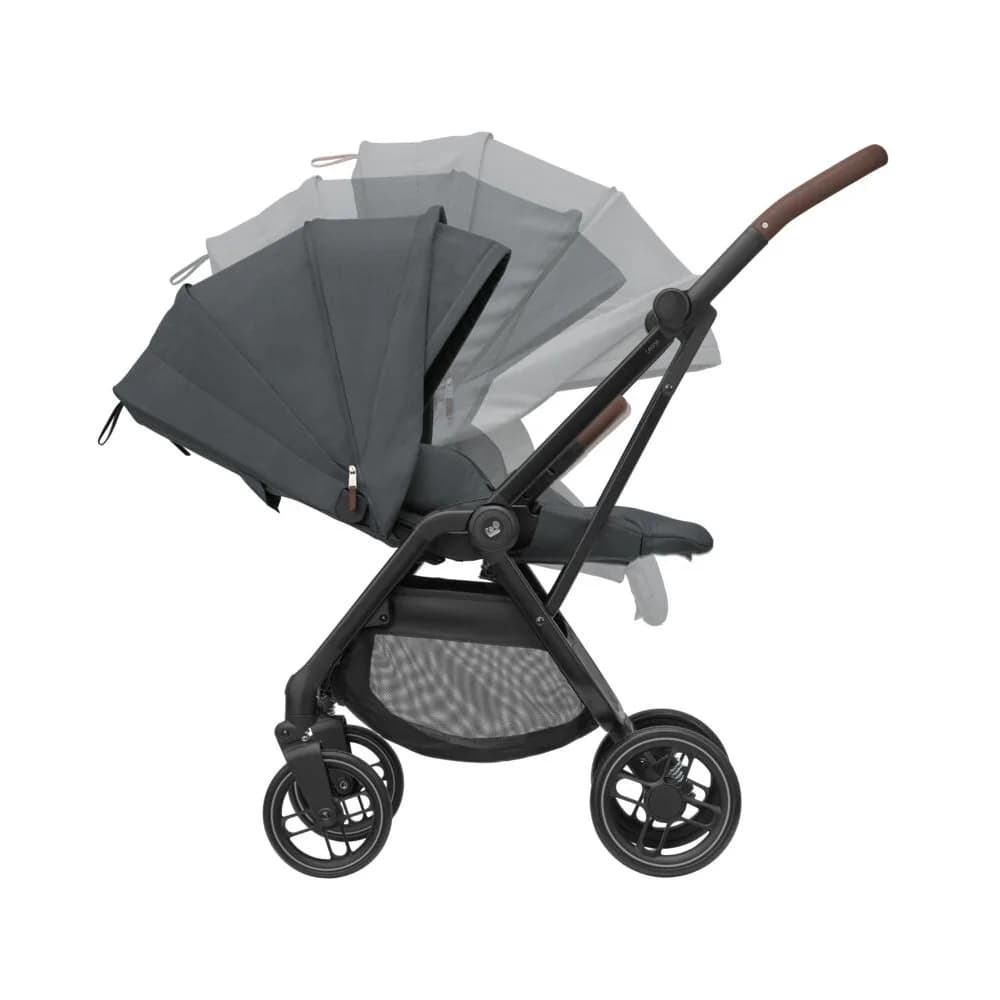 Коляска прогулянкова Maxi-Cosi Leona 2 Luxe Twillic Graphite 1204204110 фото 2