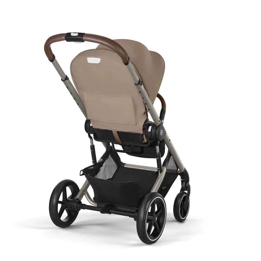 Коляска прогулянкова Cybex Balios S Lux TPE Almond Beige 524001211 фото 3