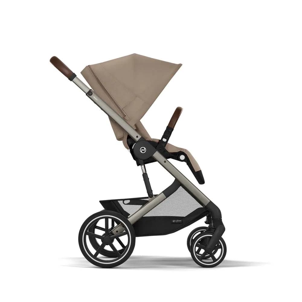 Коляска прогулянкова Cybex Balios S Lux TPE Almond Beige 524001211 фото 6