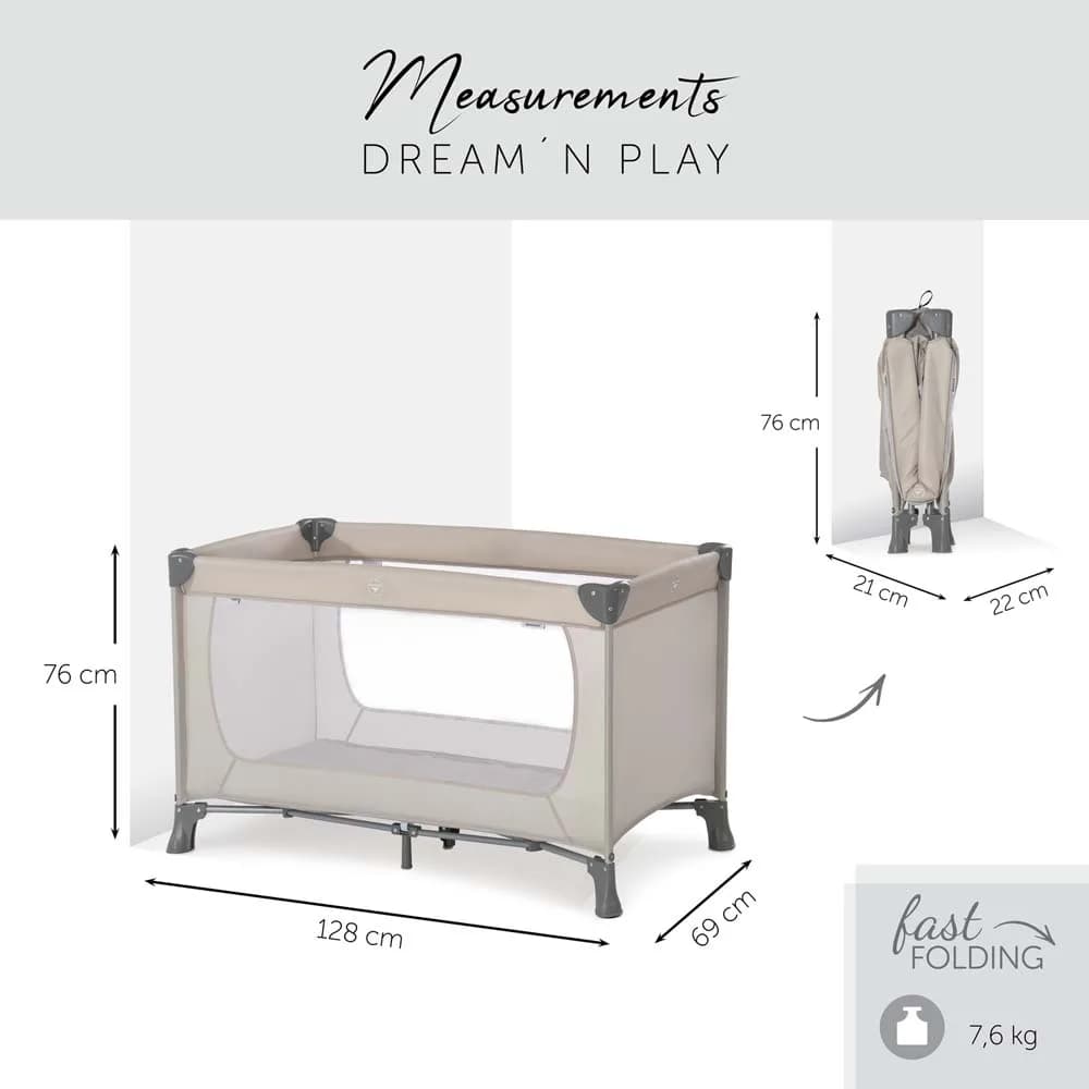 Манеж Hauck Dream N Play 60414-4 Beige фото 5