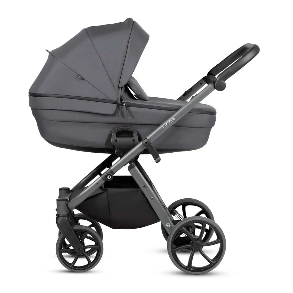 Коляска універсальна 2в1 Tutis Uno6+ Essential 1602169 Antracite фото 4