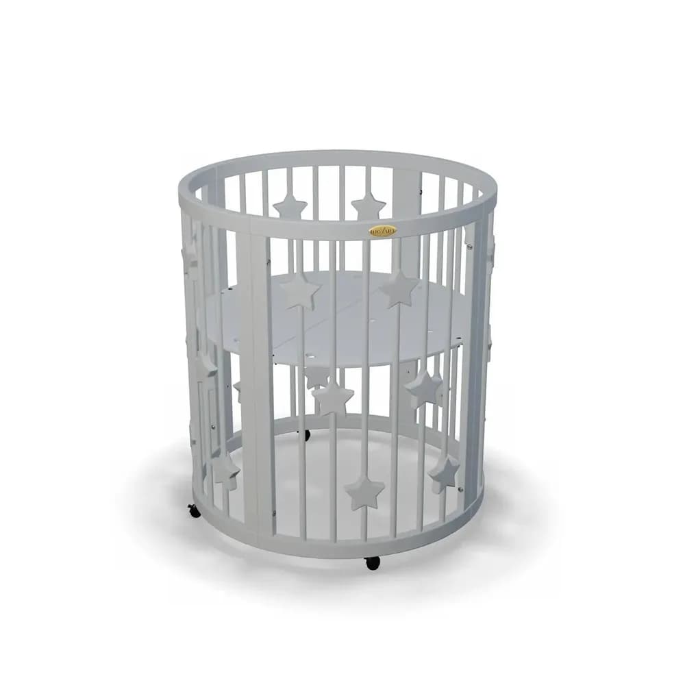Ліжко-трансформер 9в1 IngVart Smart bed Round зірки 1357001 фото 7