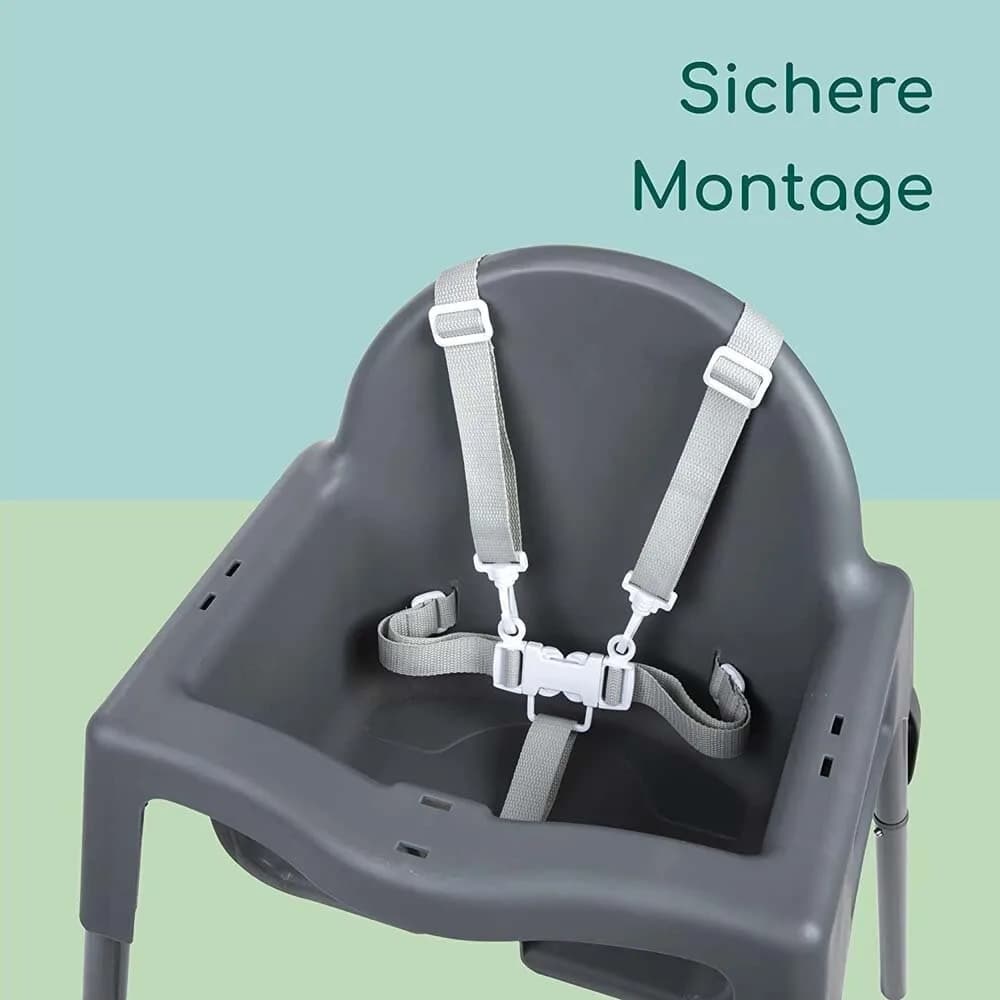 Стільчик для годування Bebe Confort Meely 2712551210 Dark Grey фото 2