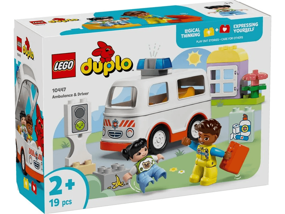 Конструктор Lego Duplo Швидка допомога та водій 19дет 10447